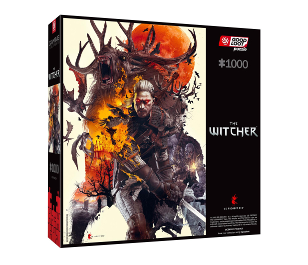 Good Loot Gaming Puzzle: The Witcher (Wiedźmin) Monsters - 1503933 - zdjęcie 2